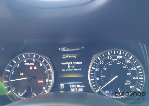 2018 Infiniti Q50 3.0T Luxe из США, поврежденный, VIN JN1EV7AP2JM362534